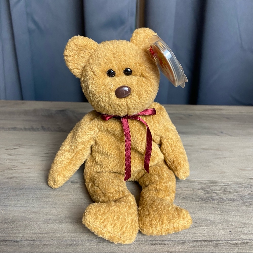 Ty Beanie Baby - Curly‎ - Retired